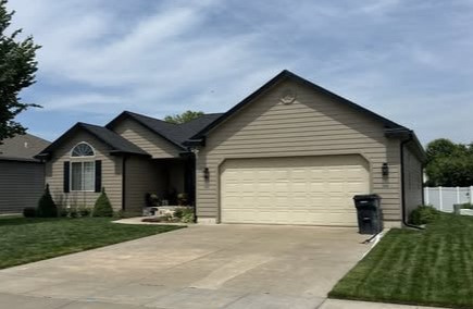 House with ample siding